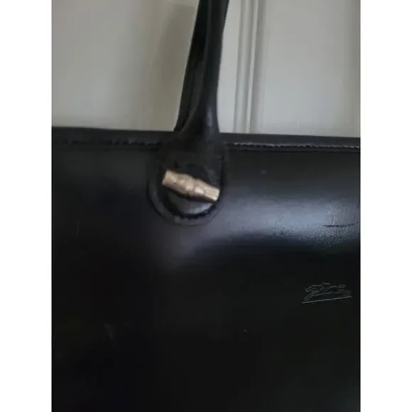 Longchamp Paris Classic Black Tote Bag - Picture 5 of 8